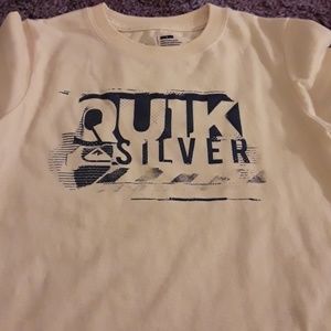 Yellow quicksilver shirt